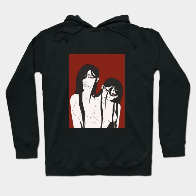 Conjoined Twins Hoodie by smolbees